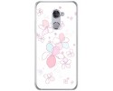 Funda Gel Tpu para Vodafone Smart V8 Diseño Flores Minimal Dibujos