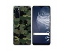 Funda Silicona para Vivo Y70 diseño Camuflaje Dibujos