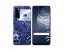 Funda Silicona para Vivo Y70 diseño Circuito Dibujos