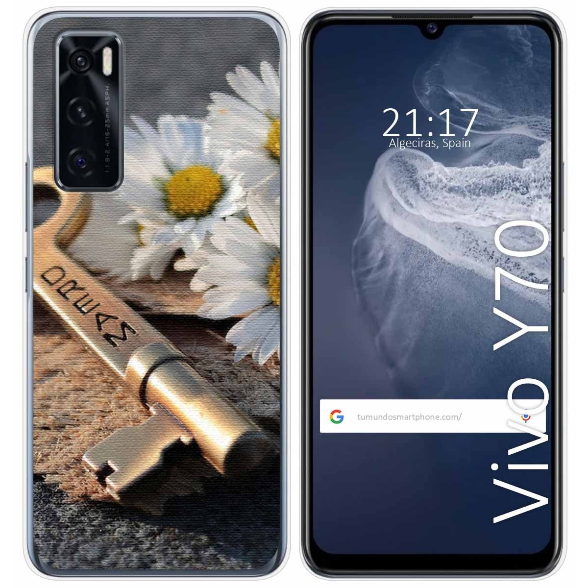 Funda Silicona para Vivo Y70 diseño Dream Dibujos