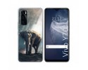 Funda Silicona para Vivo Y70 diseño Elefante Dibujos