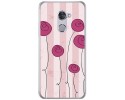 Funda Gel Tpu para Vodafone Smart V8 Diseño Flores Vintage Dibujos