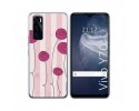 Funda Silicona para Vivo Y70 diseño Flores Vintage Dibujos