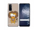 Funda Silicona para Vivo Y70 diseño Leon Dibujos