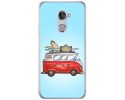 Funda Gel Tpu para Vodafone Smart V8 Diseño Furgoneta Dibujos