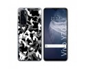 Funda Silicona para Vivo Y70 diseño Snow Camuflaje Dibujos