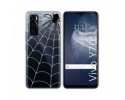 Funda Silicona Transparente para Vivo Y70 diseño Araña Dibujos