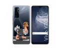 Funda Silicona Transparente para Vivo Y70 diseño Avestruz Dibujos
