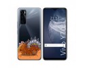 Funda Silicona Transparente para Vivo Y70 diseño Bufalo Dibujos