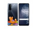 Funda Silicona Transparente para Vivo Y70 diseño Leopardo Dibujos