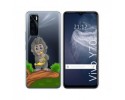 Funda Silicona Transparente para Vivo Y70 diseño Mono Dibujos