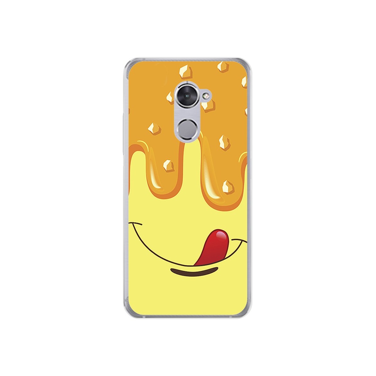 Funda Gel Tpu para Vodafone Smart V8 Diseño Helado Vainilla Dibujos