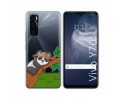 Funda Silicona Transparente para Vivo Y70 diseño Panda Dibujos