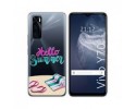 Funda Silicona Transparente para Vivo Y70 diseño Summer Dibujos