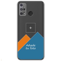 Personaliza tu Funda Silicona Gel Tpu Transparente con tu Fotografia para Oukitel C23 Pro Dibujo Personalizada
