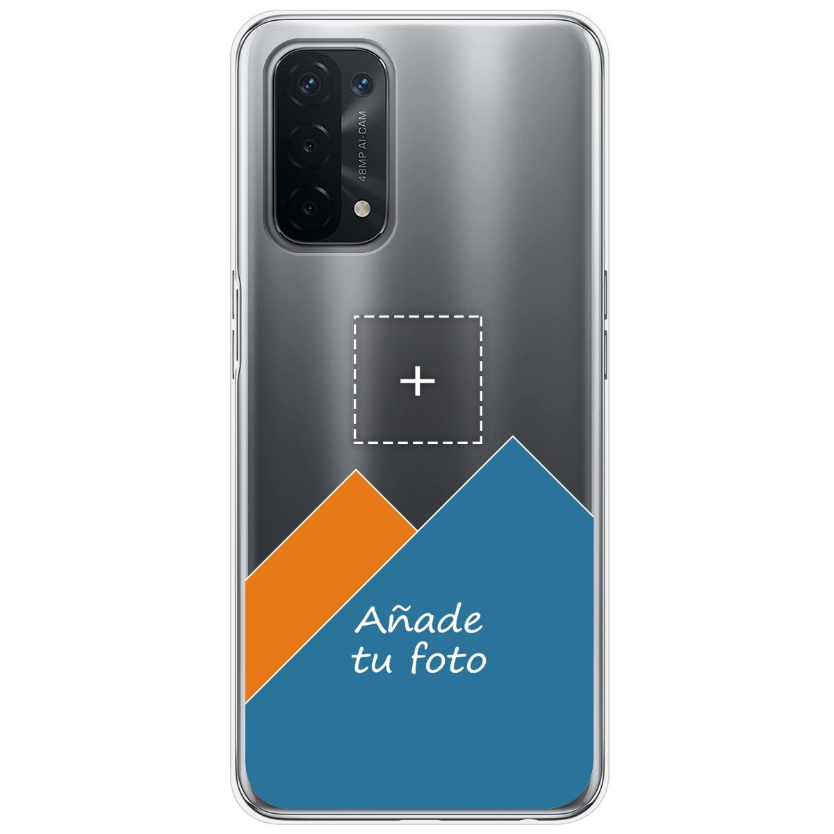 Personaliza tu Funda Doble Pc + Tpu 360 con tu Fotografia para Oppo A54 5G / A74 5G Dibujo Personalizada