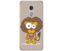 Funda Gel Tpu para Vodafone Smart V8 Diseño Leon Dibujos