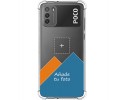 Personaliza tu Funda Silicona AntiGolpes Transparente con tu Fotografía para Xiaomi POCO M3 Dibujo Personalizada