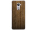 Funda Gel Tpu para Vodafone Smart V8 Diseño Madera Dibujos