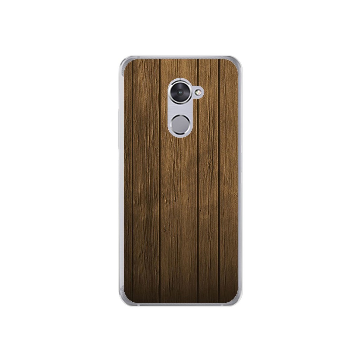 Funda Gel Tpu para Vodafone Smart V8 Diseño Madera Dibujos