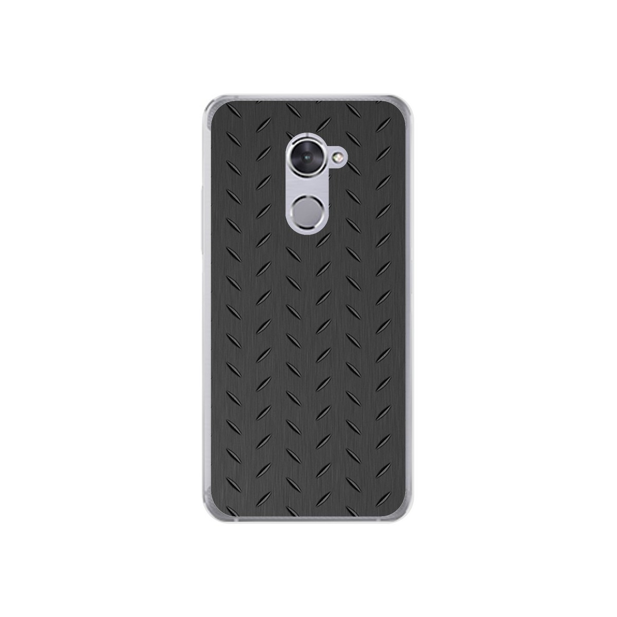 Funda Gel Tpu para Vodafone Smart V8 Diseño Metal Dibujos