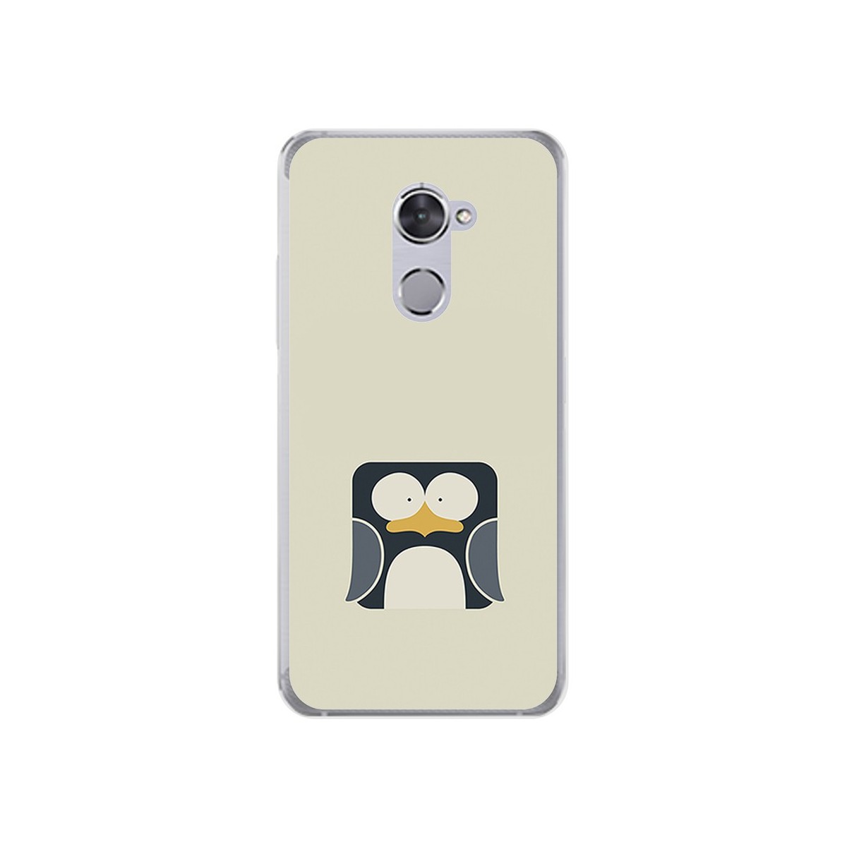 Funda Gel Tpu para Vodafone Smart V8 Diseño Pingüino Dibujos
