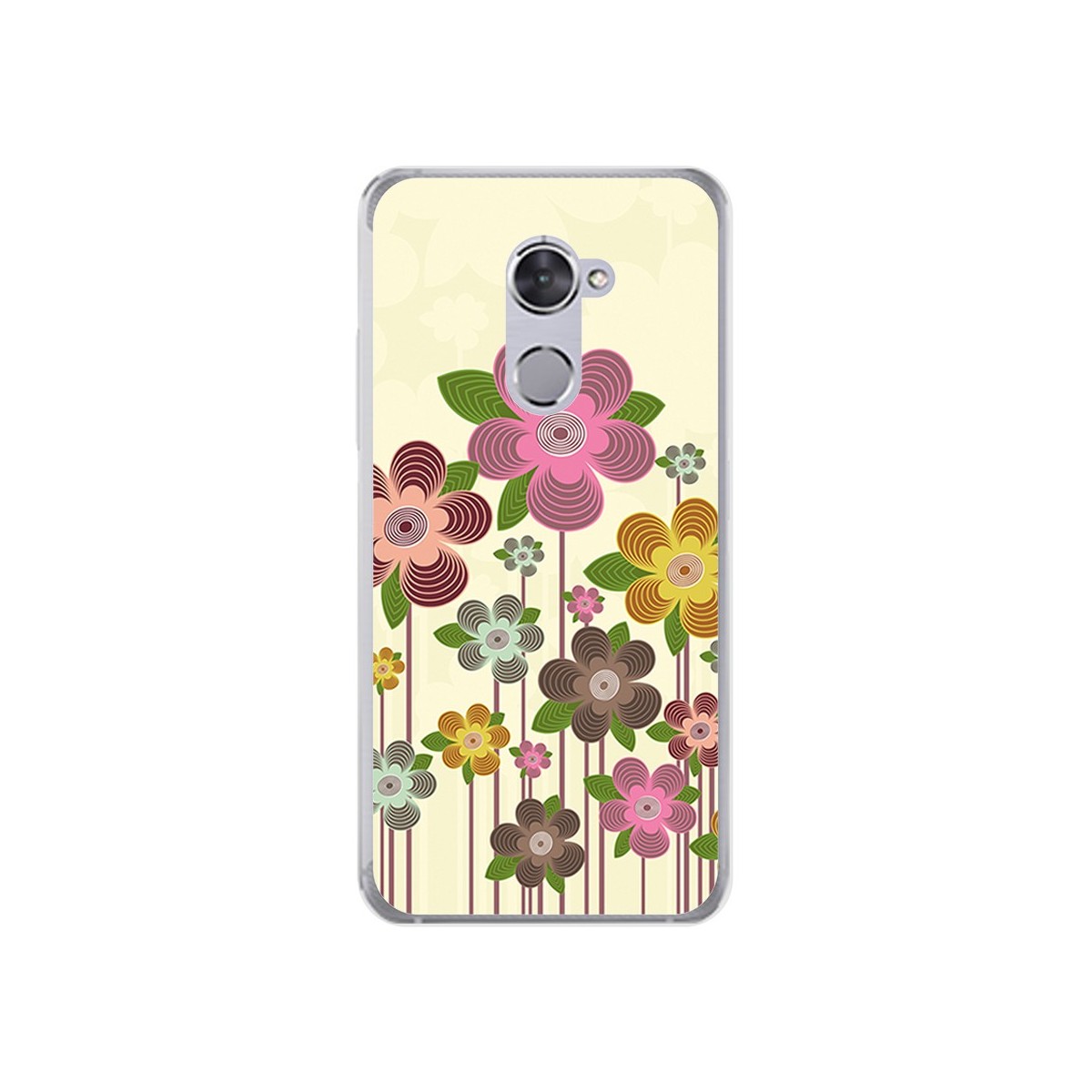 Funda Gel Tpu para Vodafone Smart V8 Diseño Primavera En Flor  Dibujos