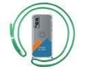 Personaliza tu Funda Colgante Transparente para OnePlus Nord 2 5G con Cordon Verde Agua Dibujo Personalizada