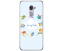 Funda Gel Tpu para Vodafone Smart V8 Diseño Spring Birds Dibujos
