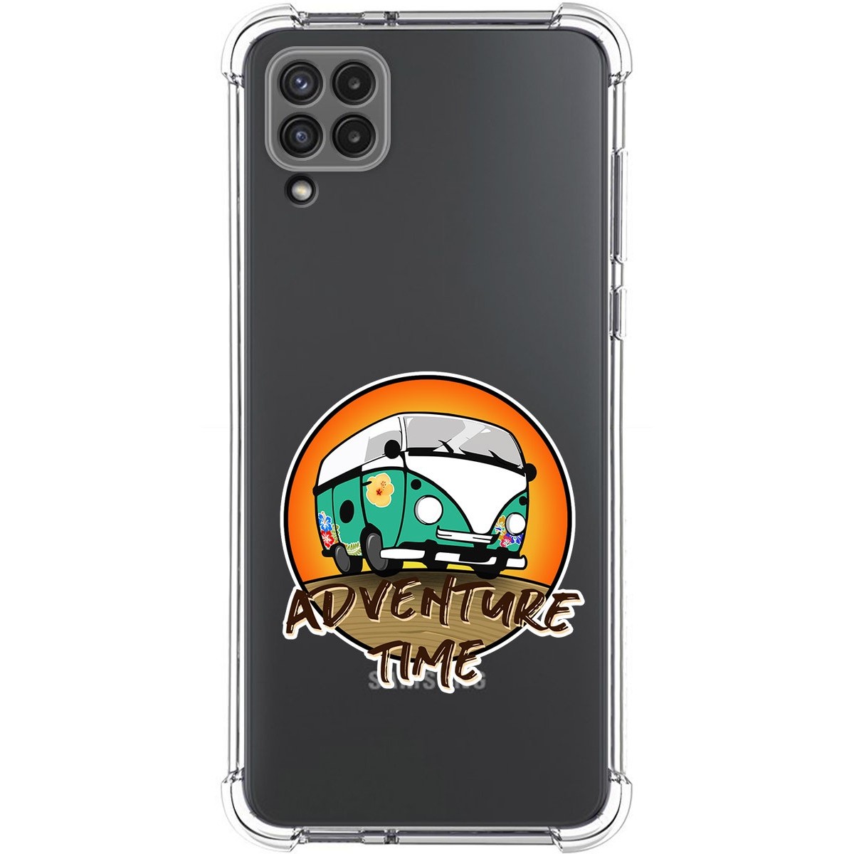 Funda Silicona Antigolpes para Samsung Galaxy A22 4G / M22 diseño Adventure Time Dibujos