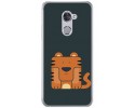 Funda Gel Tpu para Vodafone Smart V8 Diseño Tigre Dibujos