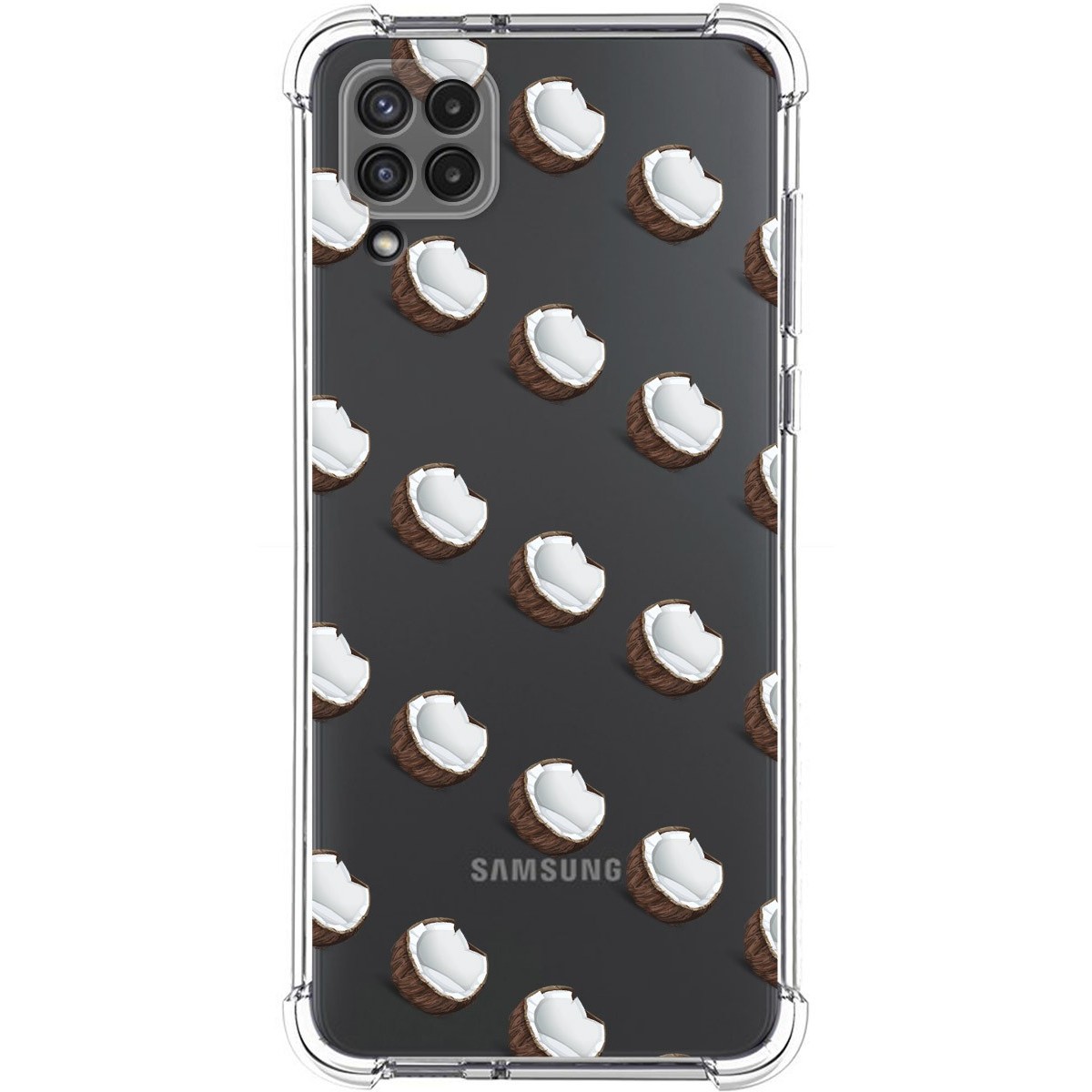 Funda Silicona Antigolpes para Samsung Galaxy A22 4G / M22 diseño Cocos Dibujos