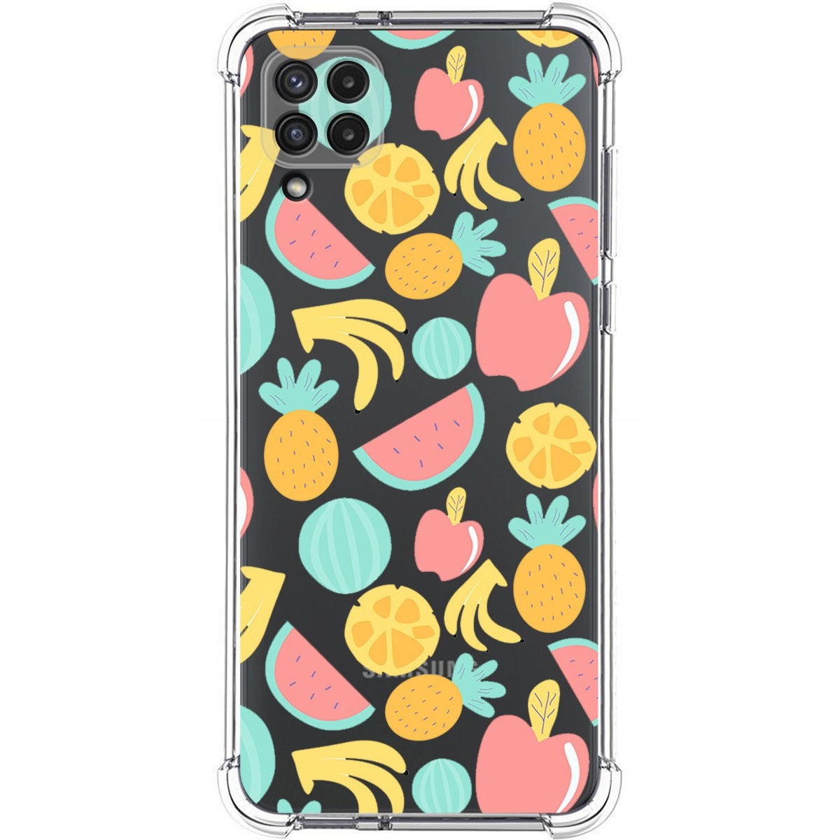 Funda Silicona Antigolpes para Samsung Galaxy A22 4G / M22 diseño Frutas 02 Dibujos