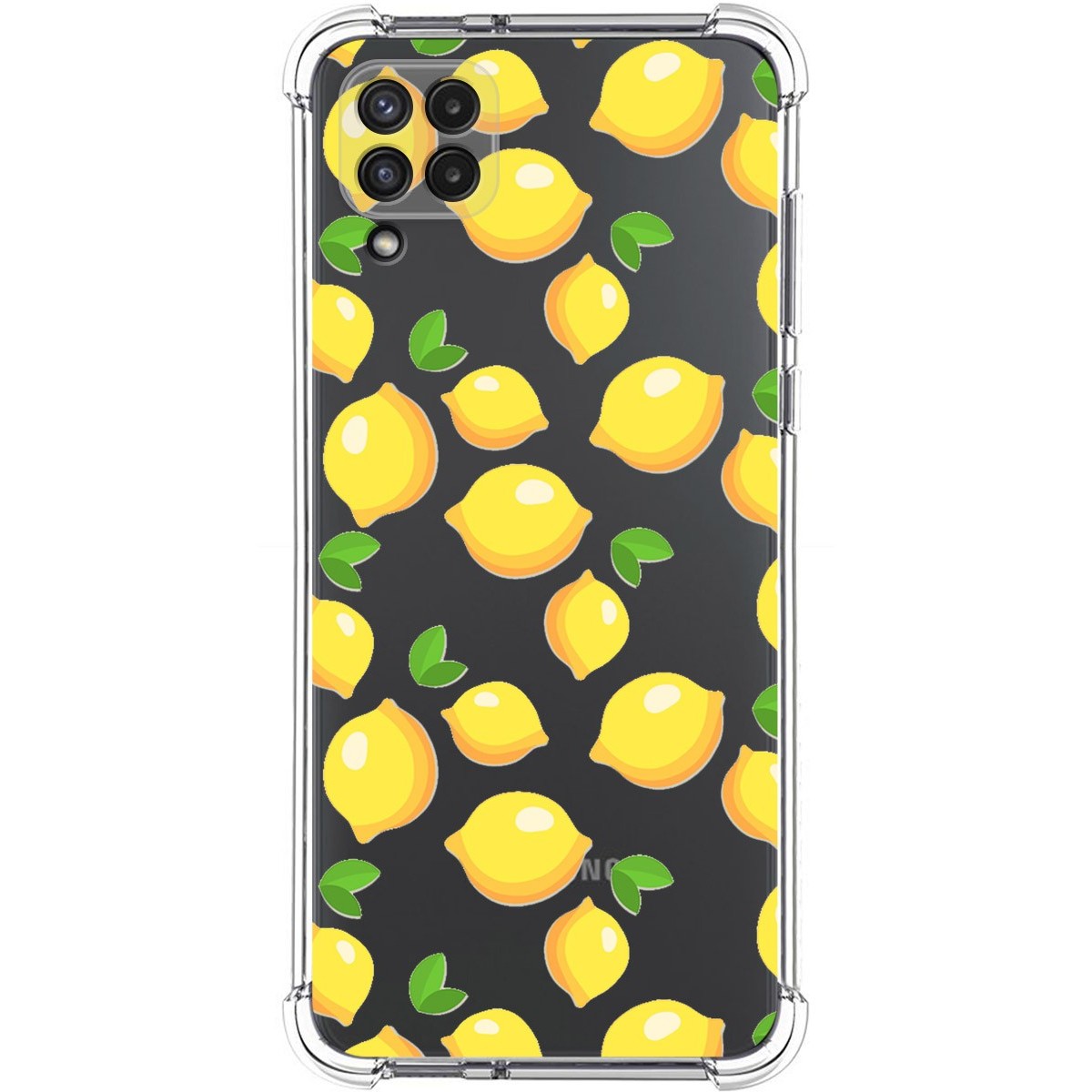 Funda Silicona Antigolpes para Samsung Galaxy A22 4G / M22 diseño Limones Dibujos
