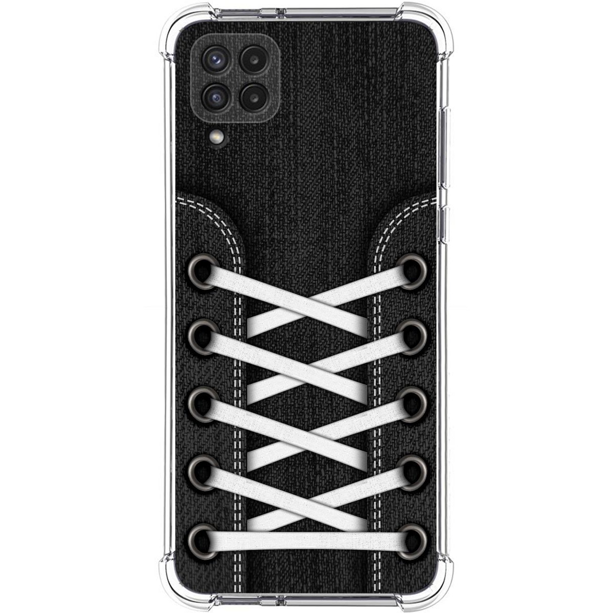 Funda Silicona Antigolpes para Samsung Galaxy A22 4G / M22 diseño Zapatillas 02 Dibujos