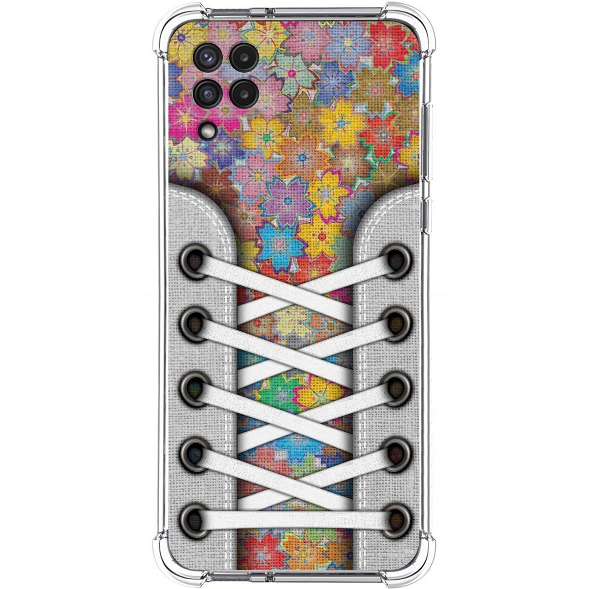 Funda Silicona Antigolpes para Samsung Galaxy A22 4G / M22 diseño Zapatillas 05 Dibujos