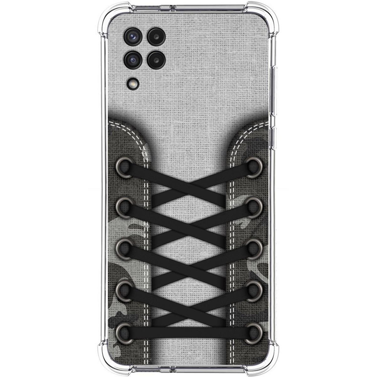 Funda Silicona Antigolpes para Samsung Galaxy A22 4G / M22 diseño Zapatillas 16 Dibujos