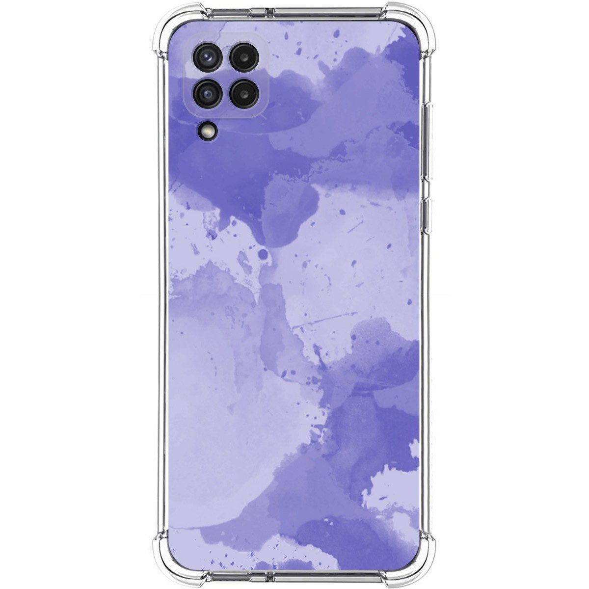 Funda Silicona Antigolpes para Samsung Galaxy A22 4G / M22 diseño Acuarela 01 Dibujos