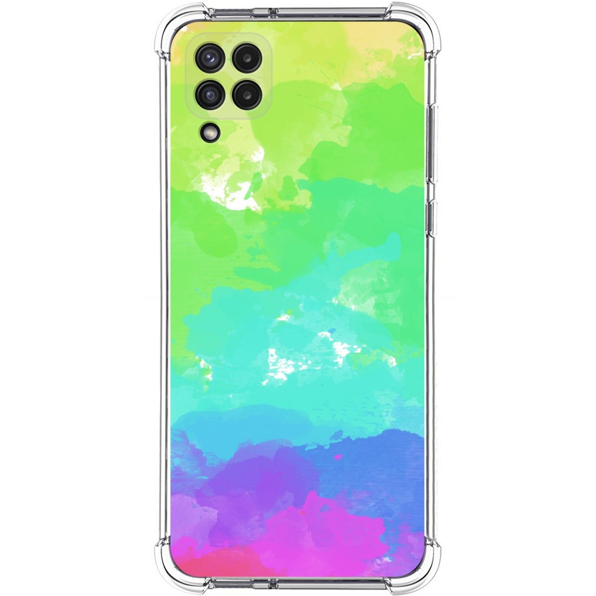 Funda Silicona Antigolpes para Samsung Galaxy A22 4G / M22 diseño Acuarela 03 Dibujos