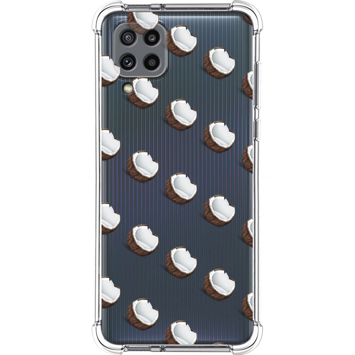 Funda Silicona Antigolpes para Samsung Galaxy M32 diseño Cocos Dibujos