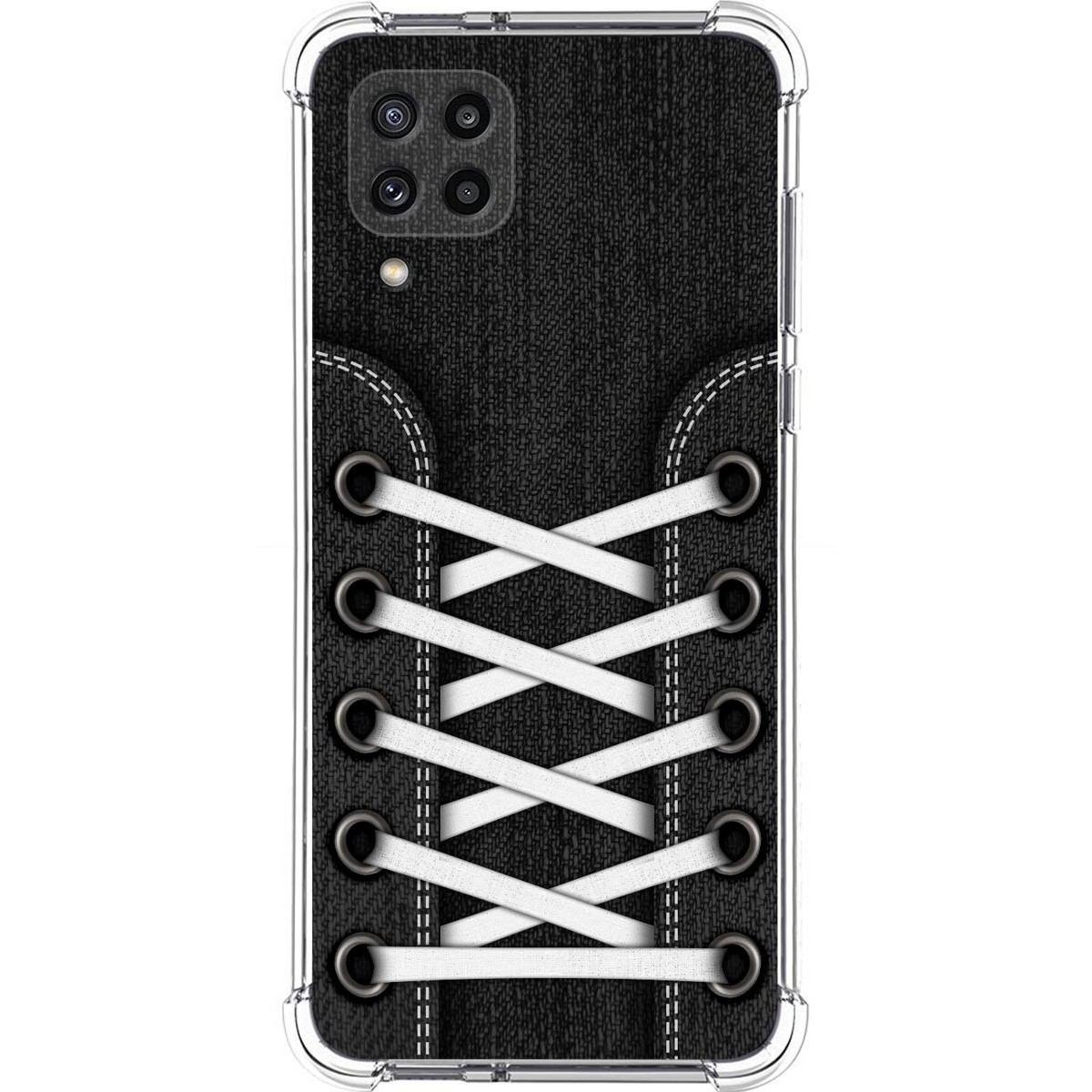 Funda Silicona Antigolpes para Samsung Galaxy M32 diseño Zapatillas 02 Dibujos