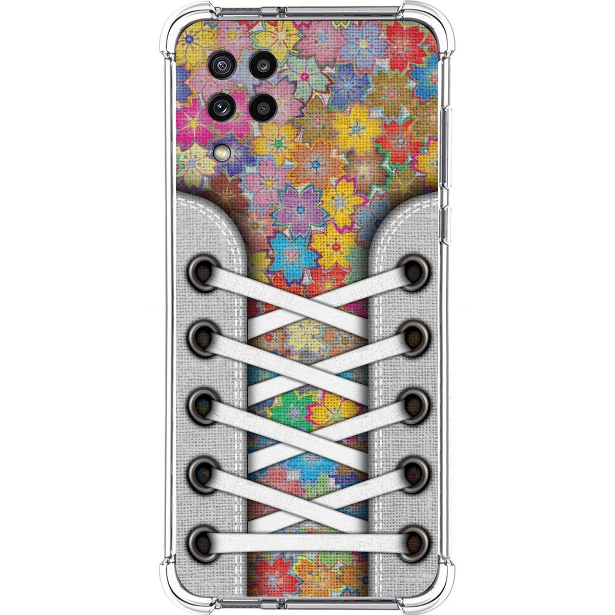 Funda Silicona Antigolpes para Samsung Galaxy M32 diseño Zapatillas 05 Dibujos