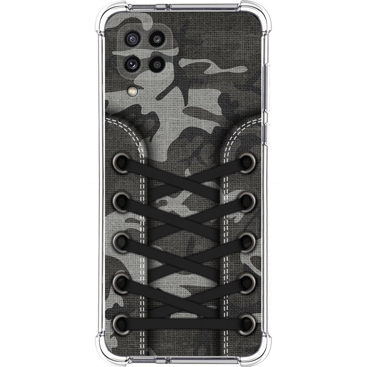 Funda Silicona Antigolpes para Samsung Galaxy M32 diseño Zapatillas 15 Dibujos