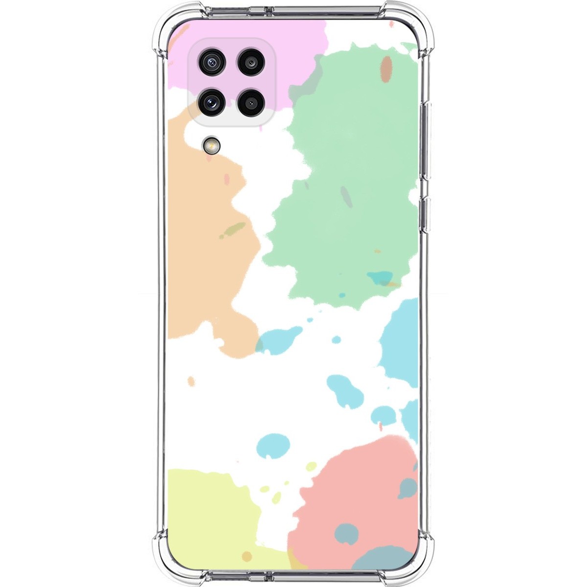 Funda Silicona Antigolpes para Samsung Galaxy M32 diseño Acuarela 05 Dibujos