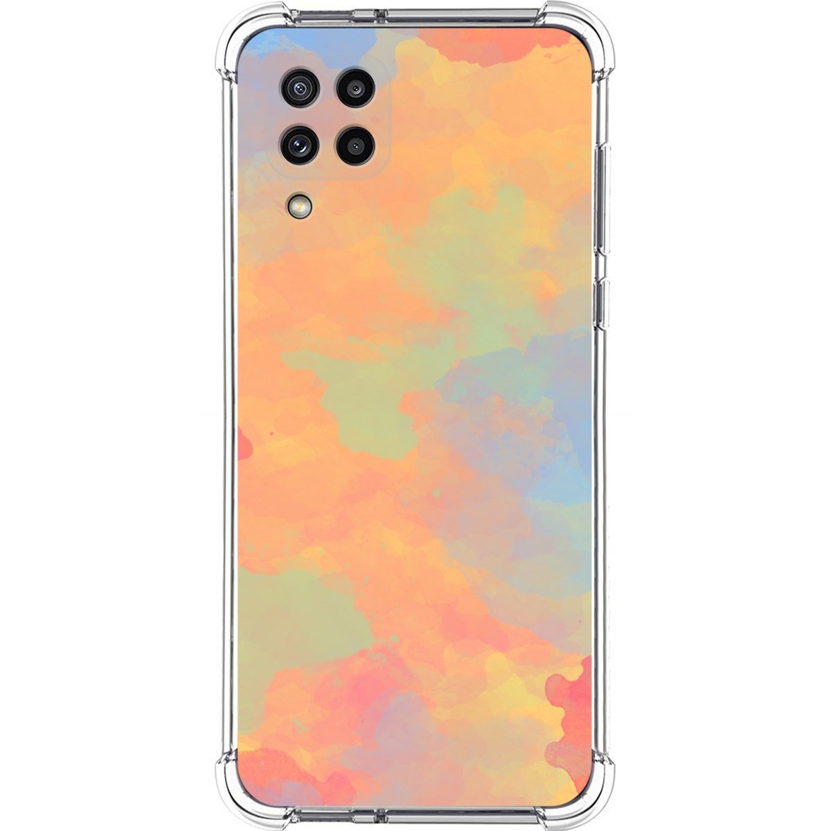 Funda Silicona Antigolpes para Samsung Galaxy M32 diseño Acuarela 08 Dibujos
