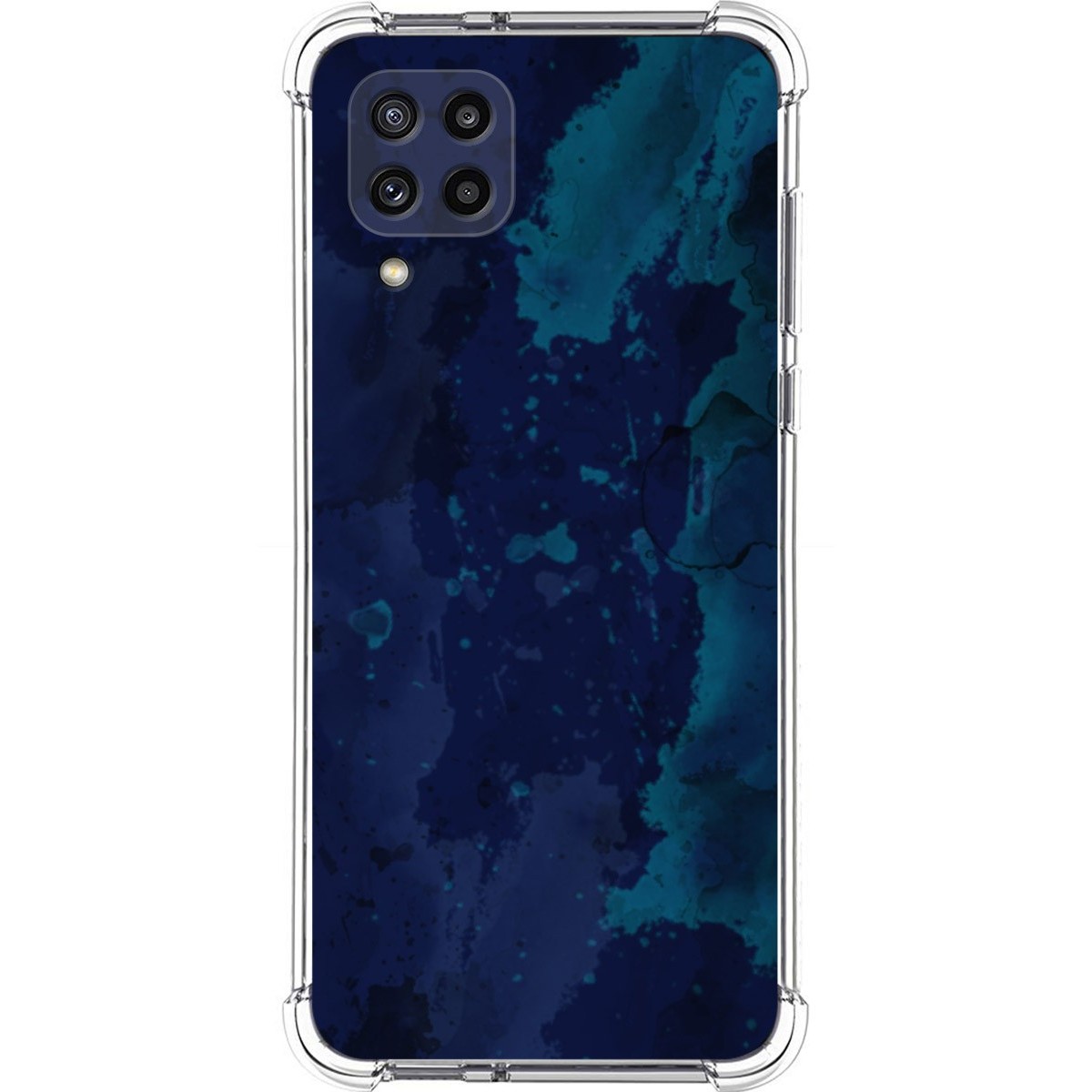 Funda Silicona Antigolpes para Samsung Galaxy M32 diseño Acuarela 13 Dibujos