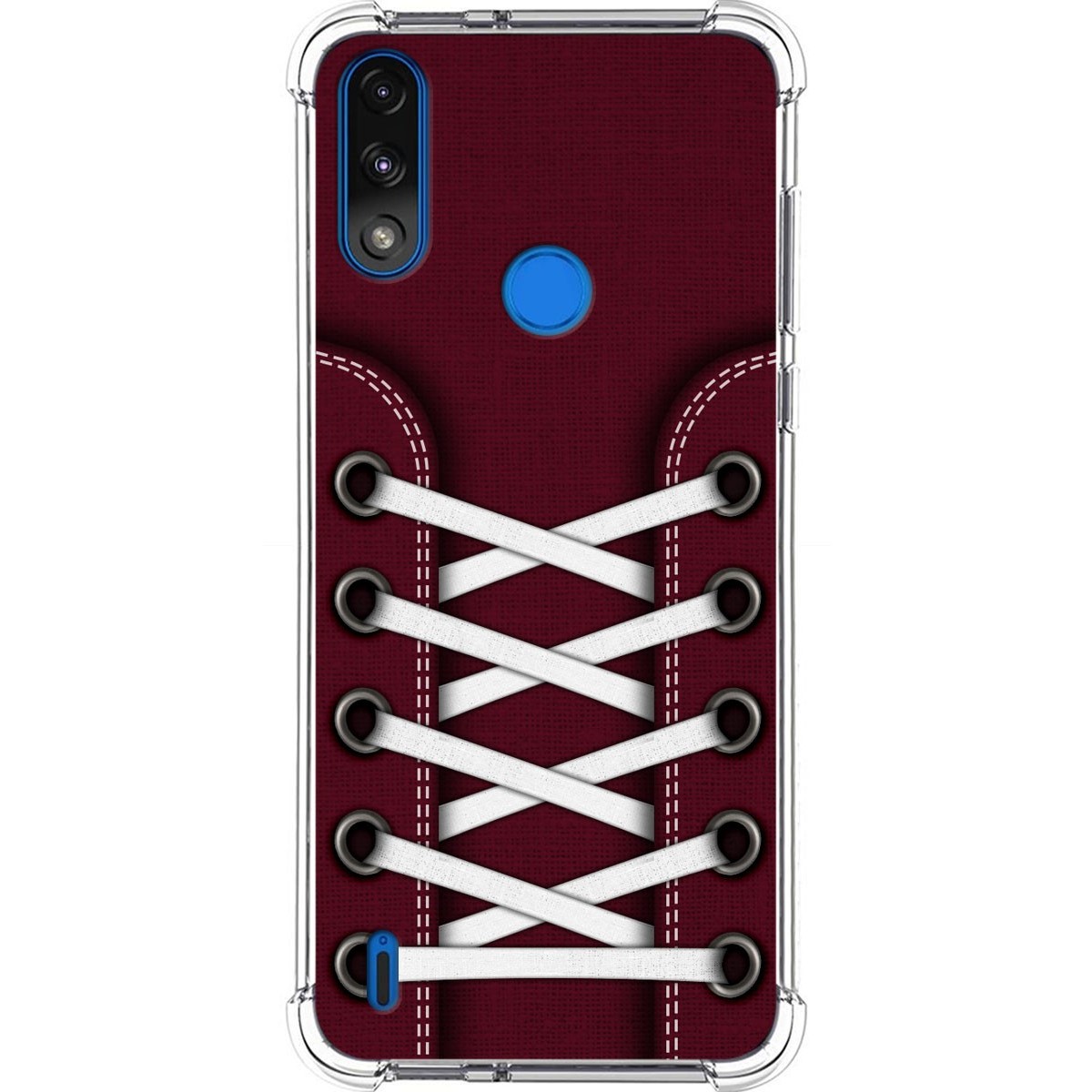 Funda Silicona Antigolpes para Motorola Moto E7 Power diseño Zapatillas 17 Dibujos