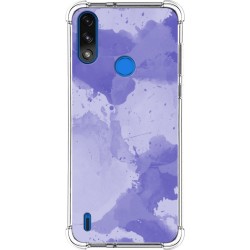 Funda Silicona Antigolpes para Motorola Moto E7 Power diseño Acuarela 01 Dibujos