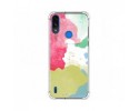 Funda Silicona Antigolpes para Motorola Moto E7 Power diseño Acuarela 02 Dibujos