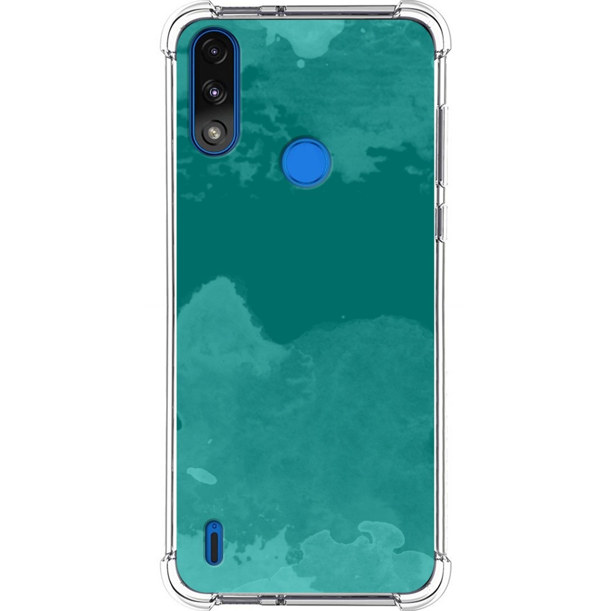 Funda Silicona Antigolpes para Motorola Moto E7 Power diseño Acuarela 06 Dibujos